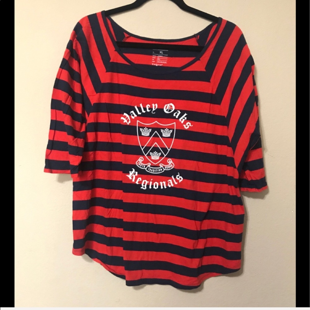 Gap Red/Blue Striped Shirt